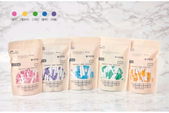 다온덴 하이안치간칫솔 100개입 (치과전용), 1세트, 1mm