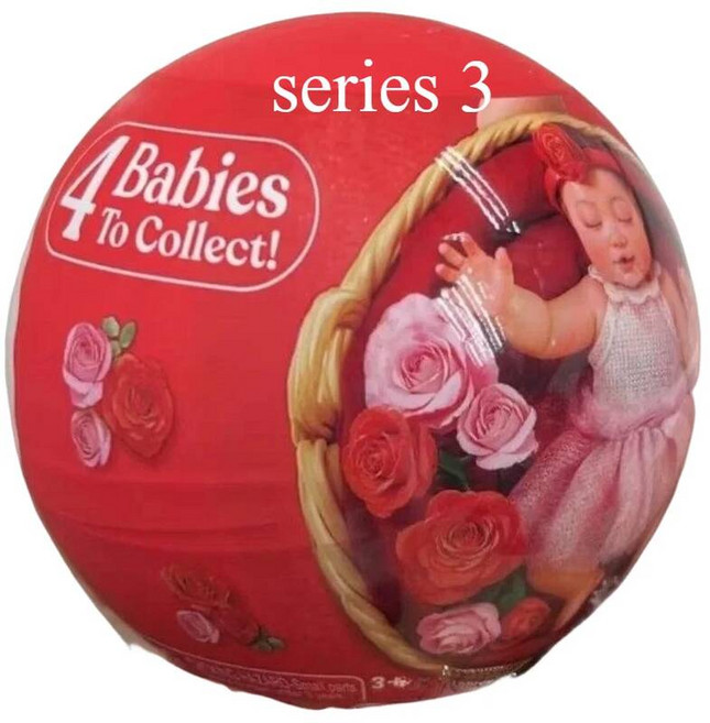 새로운 서프라이즈 인형 ZURU 마이 미니 베이비 1세대 시리즈 2 3세대 4 볼 어린이를 위한 휴일 선물 288465, tian xin baby