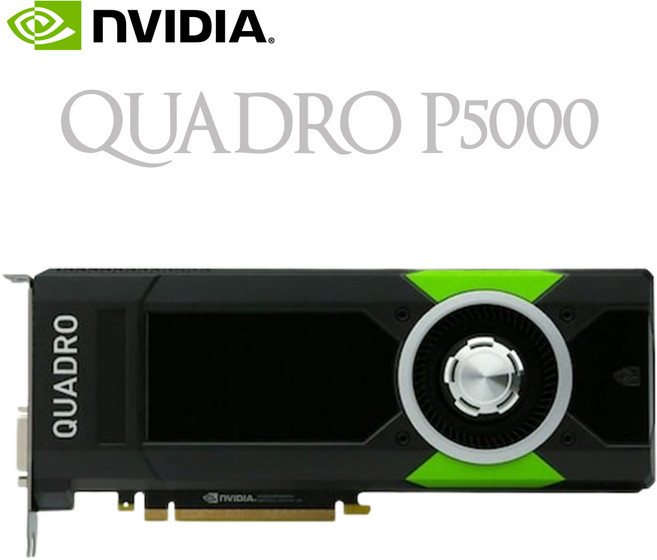 NVIDIA Quadro P5000 GDDR5X 16GB 렌더링 도면작업 영상편집 고성능 전문가용 쿼드로 그래픽카드
