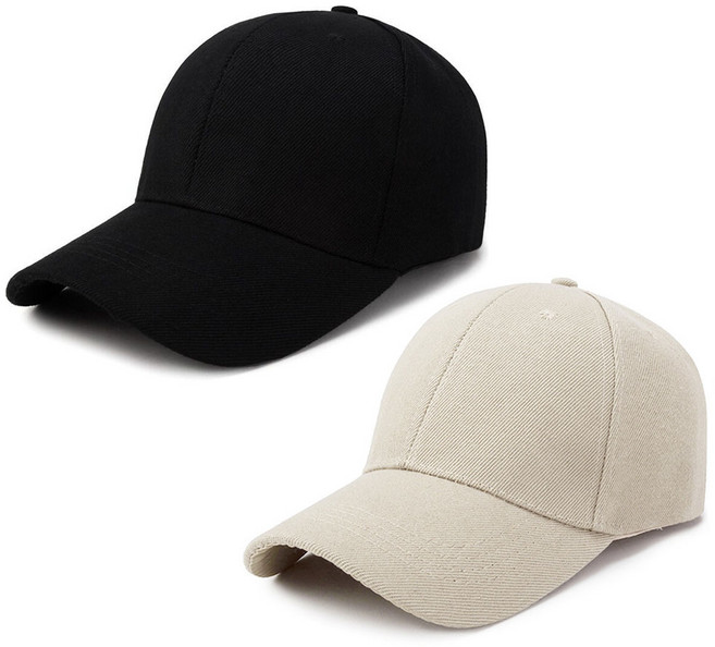 언듀스 1+1 무지 빅사이즈 대두 볼캡 모자 얼굴 소멸 착시