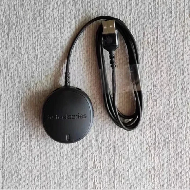 헤드폰 리시버 어댑터 사운드 카드 SteelSeries Arctis 7 수리 부품 교체, 01 Black