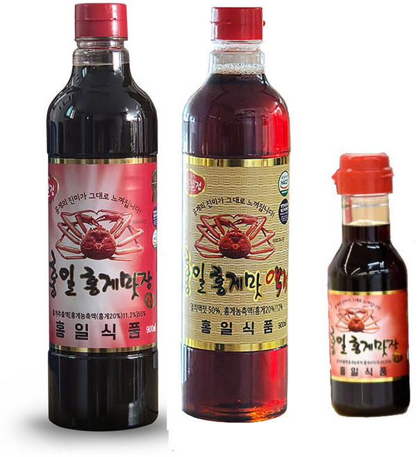 [류맛간장]홍일식품 홍게맛장소스 홍게맛액젓 사은품증정, 2개, 900ml