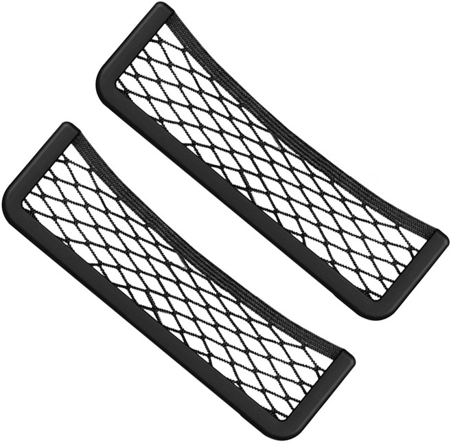 30CM 3호 스트링백 차량용 그물포켓 3호, 블랙, 2개