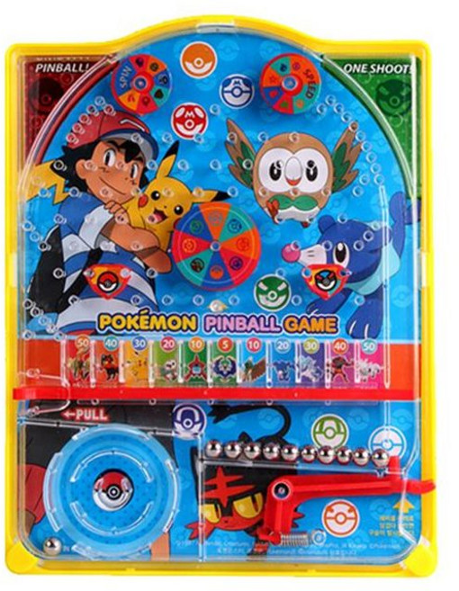 포켓몬핀볼게임 휴대용핀볼게임 보드게임, 1개