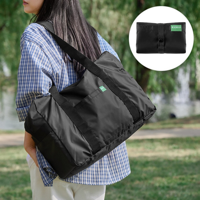 랑고 2세대 여행용 롤업 보스턴백 타임랩스 기내용 캐리어 보조가방