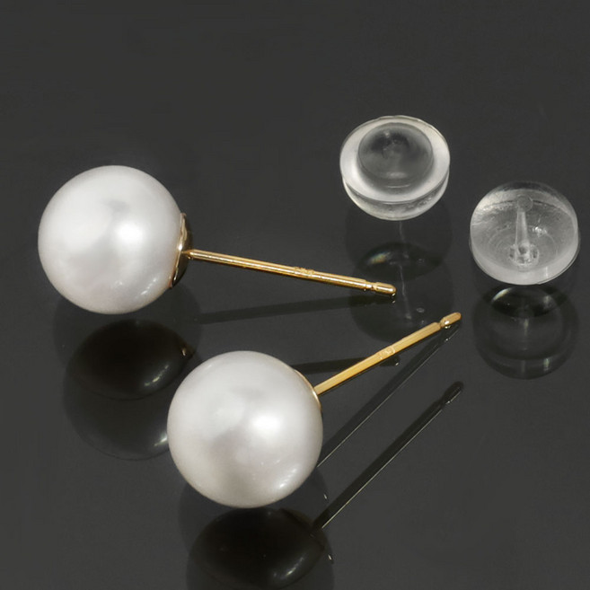 오엔나 14K 18K 여성 데일리 샬롯 담수 진주 금 귀걸이 선물