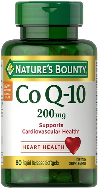 네이쳐스바운티 코큐텐 200mg 소프트젤, 1개, 80정 - 쿠팡