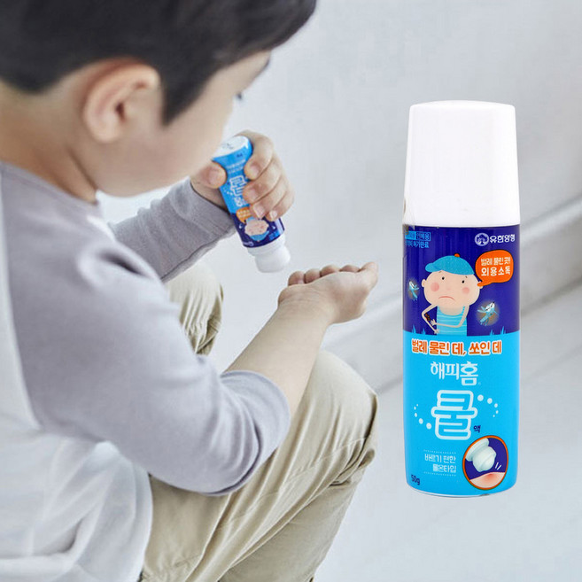 해피홈 쿨액 벌레 물린데 바르는 모기약 50g, 1개