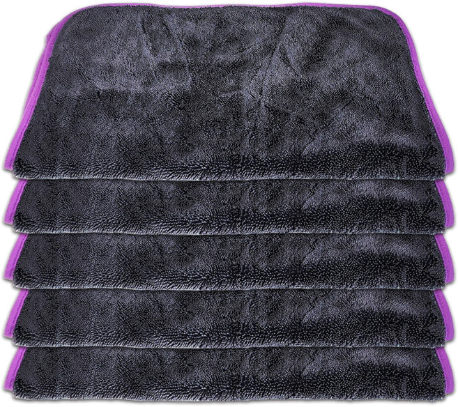 1+1 미녀몰 트위스트 극세사 드라잉타월 물기제거 버핑 세차타올, 1개, 1color