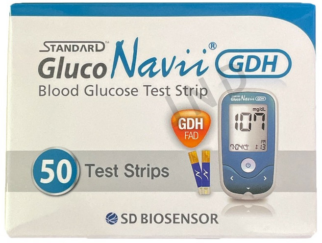 에스디바이오센서 스탠다드 글루코나비 GDH 혈당측정검사지 50매, 1개