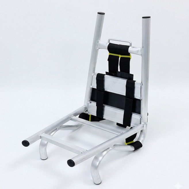 유니산업 알루미늄 국산 지게 농기구 산악 등짐 벽돌 낚시 건설현장