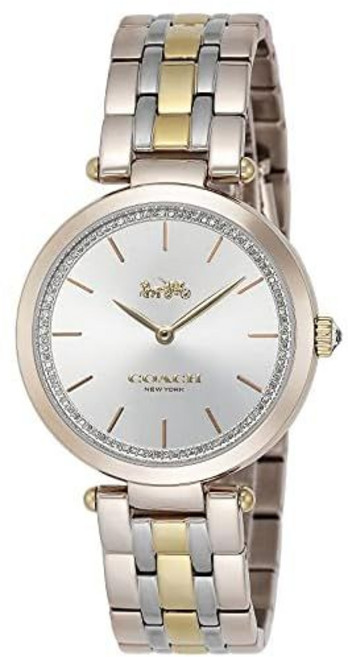 Coach 코치 손목시계 PARK 파크 브라운 문자판 스테인리스 스틸 33MM Watch 14503627 여성 비즈니스 데일리 고급