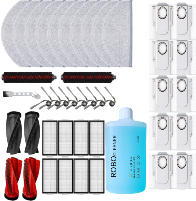 퓨어퍼스트 로보락 S10 Maxv ultra 세제 소모품 호환 1년 풀패키지, 1개