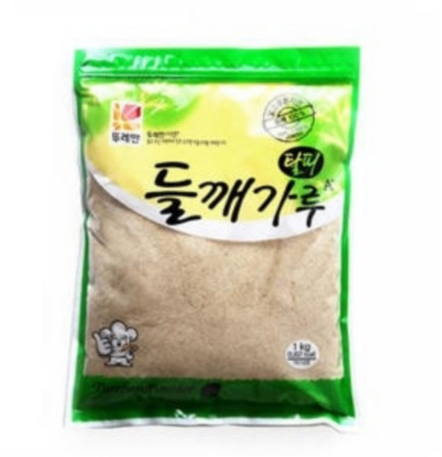 뚜레반 들깨가루 탈피A+(수입 100%), 1kg, 4개