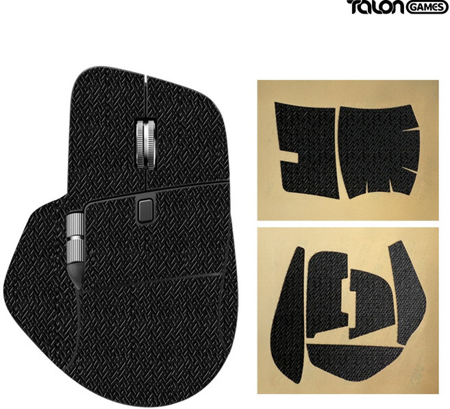 MX Master 4 스킨 그립테이프, 블랙(TG0148), 1개