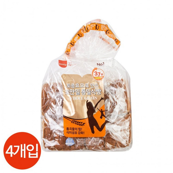 만사형통삼립 로만 밀 식빵 420g x 4개, 1개, 1ml, 1g