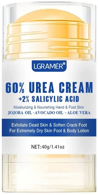 LGRAMER 요소 풋 크림 건조한 피부 회복 깊은 보습 영양 공급 강화 인성 향상