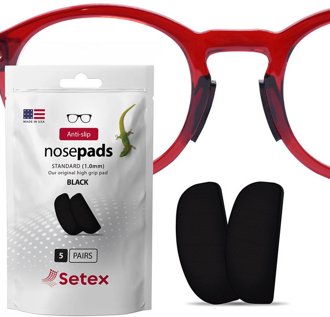 세텍스 안경 코받침 코패드 선글라스 흘러내림 방지 미국산