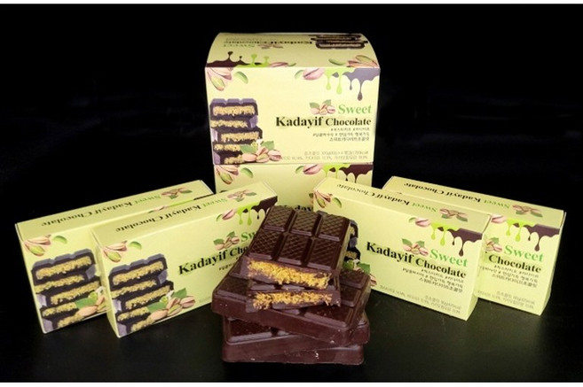 스위트 카다이프 초콜릿 Box(80g 4개), 4개, 80g