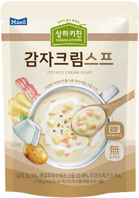 매일 상하키친 감자크림스프, 150g, 3개