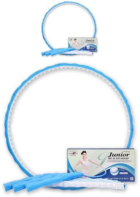 처음 접하는 분들께 좋은 주니어용 훌라후프 X 2개입 가정용운동기구 gcp*20962Fp