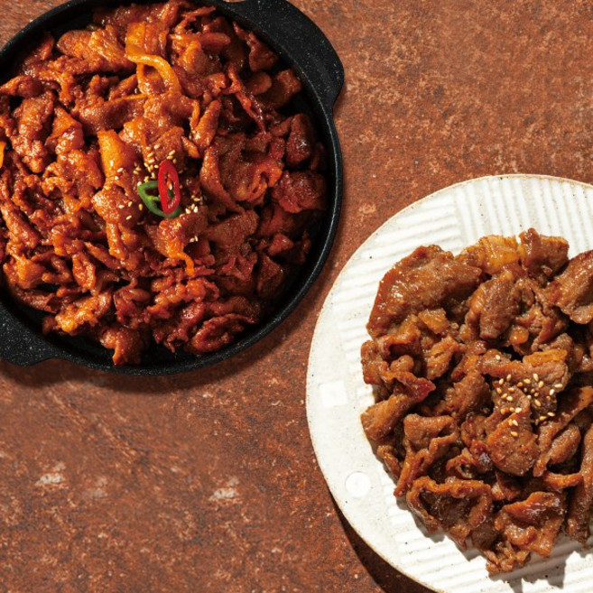 돼지불고기 고추장맛 200g + 간장맛 200g, 단품
