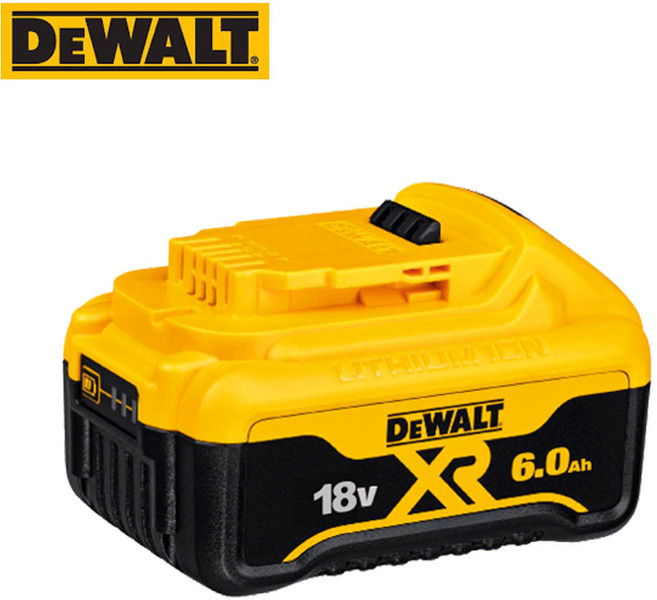 디월트 DCB186 20V-6.0Ah 리튬이온 배터리 20V MAX XR, 1개