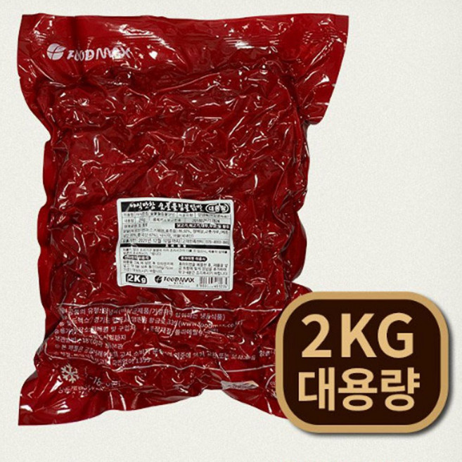 수입식재료 수입 그로서리 진정한 불맛 야식만참 냉동 숯불튤립불닭발 2kg 수입식품, 1개