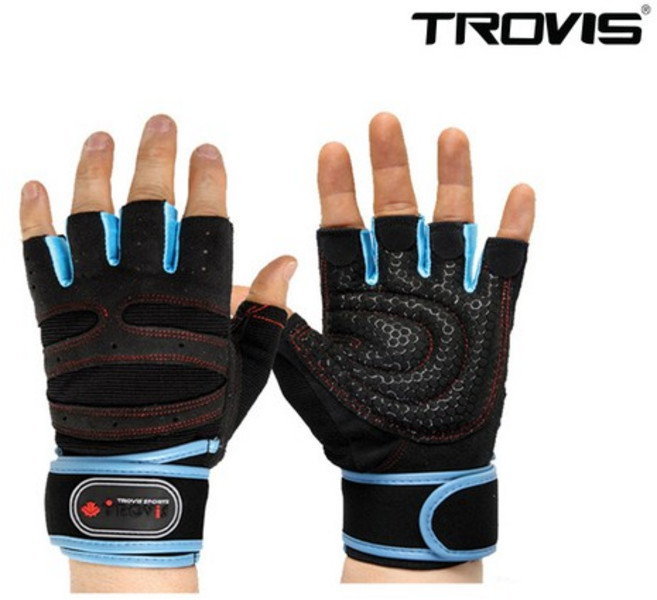 헬스장갑TG8500 손목보호헬스장갑 스포츠장갑 반장갑, S, 1개