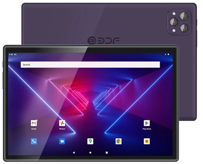 10.1인치 태블릿 PC 4G 5G LTE 전화 옥타코어 8GB ROM 256GB IPS 구글 인증 와이파이 8000mAh 배터리, 04 Tab add Keyboard, 01 China Mainland, 02 Purple