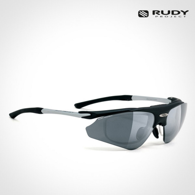 루디프로젝트 익셉션 플립업 커스텀 매트블랙 변색 SN967306 스포츠 선글라스 고글, STD-매트블랙, SN 96 73 06, 포토2블랙