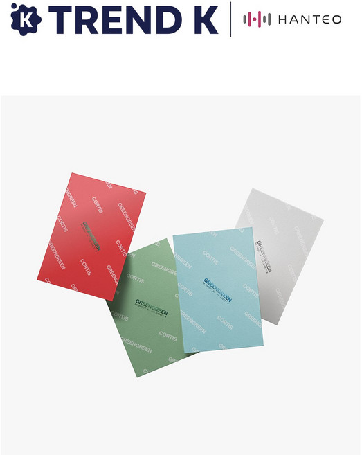 코르티스 2집 EP 앨범 GREENGREEN 위버스, Portrait A Ver(레드)