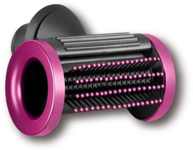 [호환] 누심비 다이슨 플라이어웨이 스무더 슈퍼소닉 노즐 브러쉬 키트 스타일링 드라이기, 1개, 핫핑크