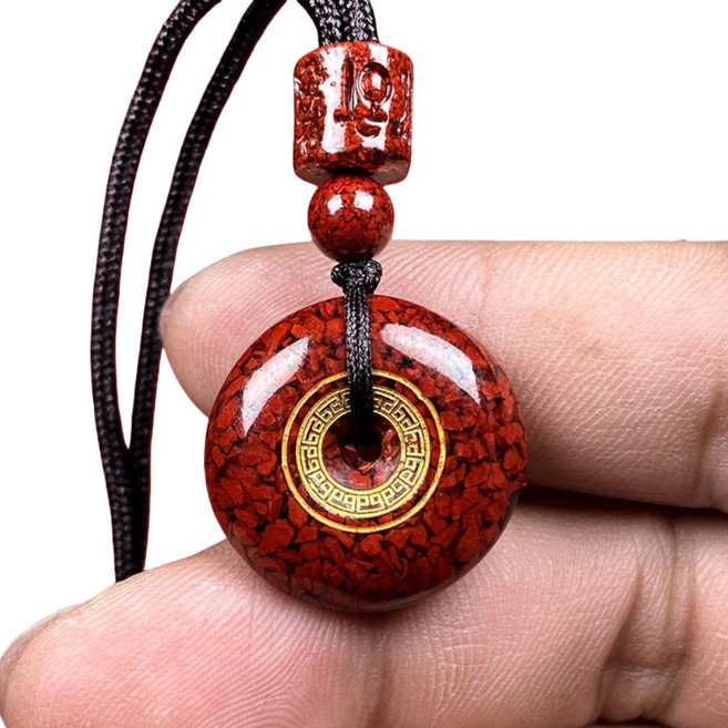 큐빅월드 특염주 천연미러 99% 행운의재물운 자금사 액막이 행운의 염주 불교 목걸이 펜던트+선물세트