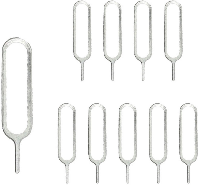 디자인위로 해외여행 유심칩 유심카드 제거핀, 10개입