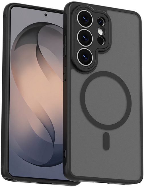 별다섯 핸드폰 맥세이프 반투명 매트 케이스 변색에 강한 자력 마그네틱