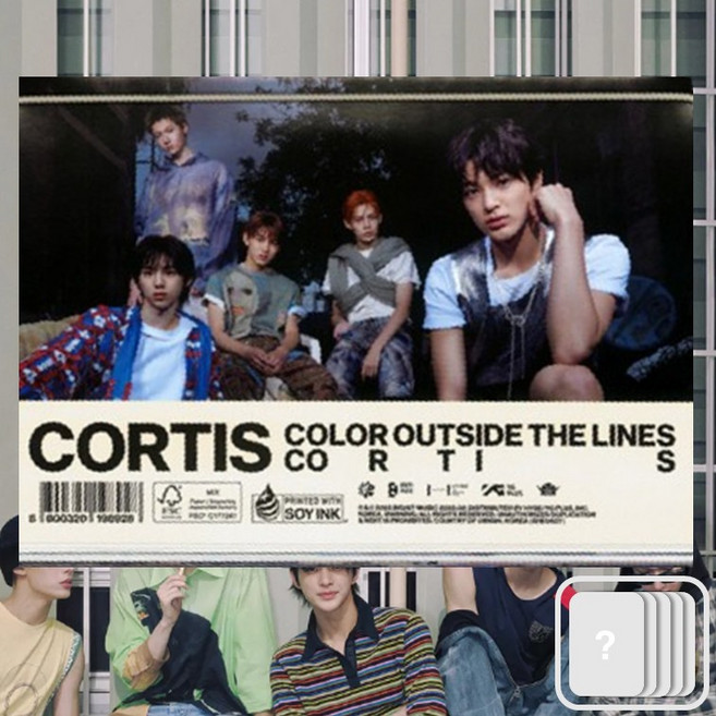 [버전선택] 코르티스 앨범 CORTIS The 1st EP COLOR OUTSIDE THE LINES, Ver3