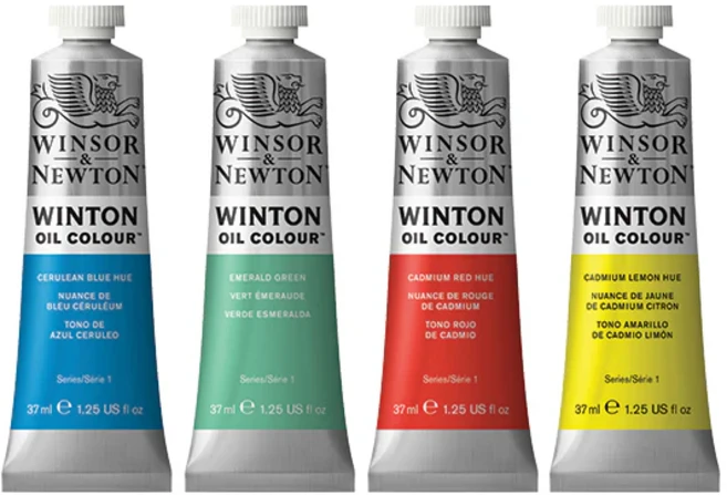 윈저앤뉴튼 윈톤 유화물감 47색 낱색 37ml 튜브형, 744 yellow ochre