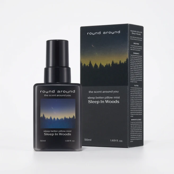 라운드어라운드 슬립 베러 필로우 미스트 50ml, 1개, 100ml, 슬립 인 우즈 - 쿠팡