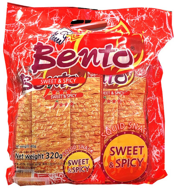 코스트코 벤토 스위트앤스파이시 불오징어 320g 5gx64, 1개