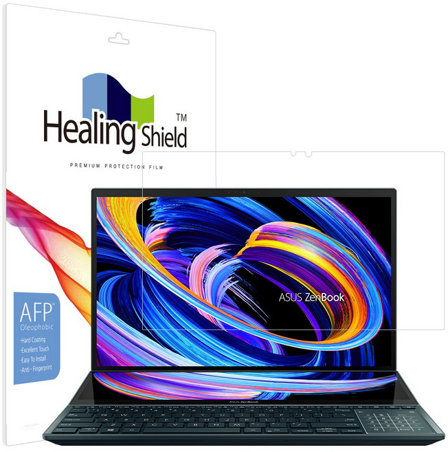 에이수스 젠북 프로 듀오 15 OLED UX582 올레포빅 액정보호필름, 1개