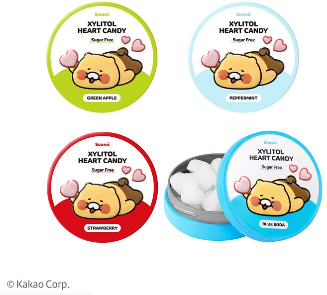 춘식이 자일리톨 하트 캔디 베스트 세트, 160g, 1세트
