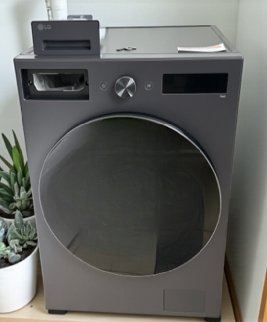 LG 트롬 AI 드럼세탁기 17kg 1등급 인버터 그라파이트, F17HTP, 단품, F17HTP