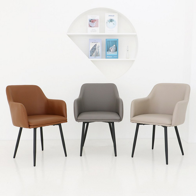 체어센스 다우니 체어 업소용 카페 식탁 의자, 다우니 그레이, 1개