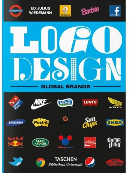 LOGO Design. Global Brands, Taschen, Wiedemann, Julius, 9783836576758 - 쿠팡