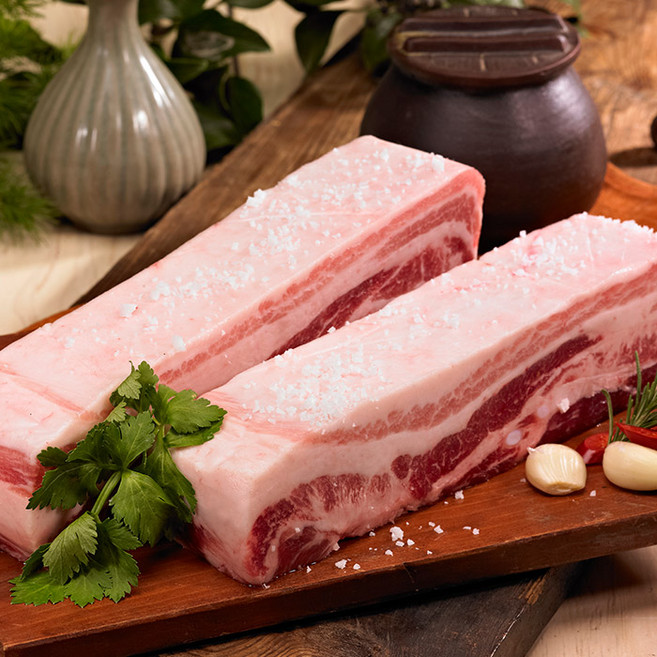 황금한우 국내산 한돈 삼겹살_수육용 500g+500g, 2개, 500g