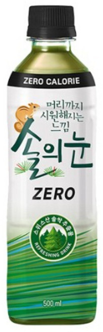 솔의눈 제로, 24개, 500ml