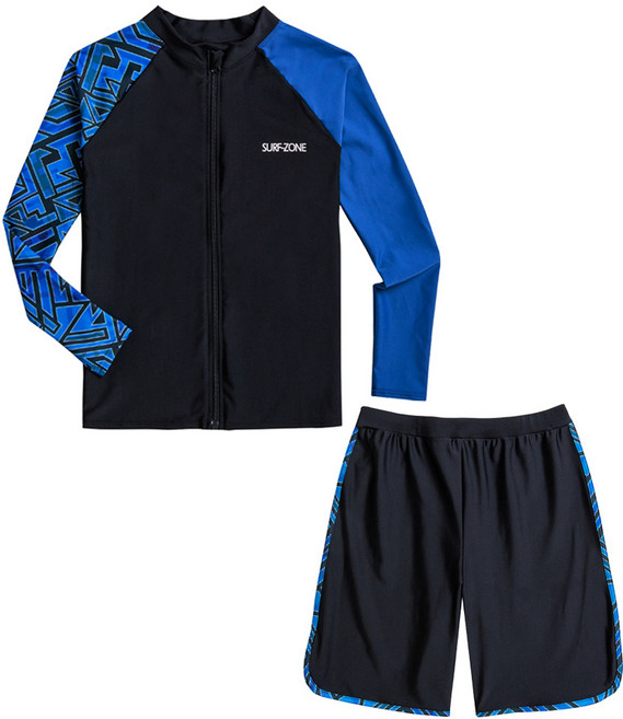 동그리 주니어 남아 초등 래쉬가드 수영복세트 생존수영복