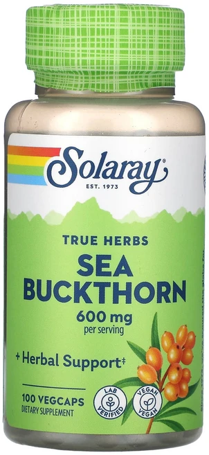 Solaray True Herbs 산자나무 600mg 베지 캡슐 100정(캡슐 1정당 300mg), SolarayTrueHerbs산자나무600mg베지캡슐1, 1개, 100정 - 쿠팡