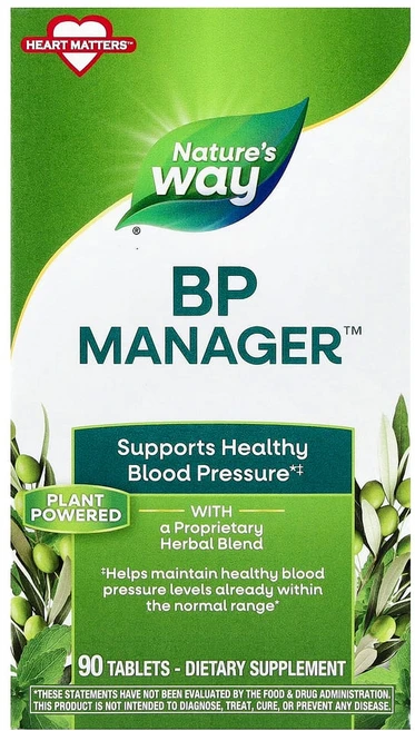 네이쳐스웨이 BP 매니저 90정, 네이처스 웨이 BP 매니저 90정, 1개 - 쿠팡